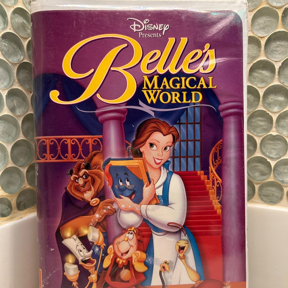 Disney’s Belle’s Magical World VHS Tape